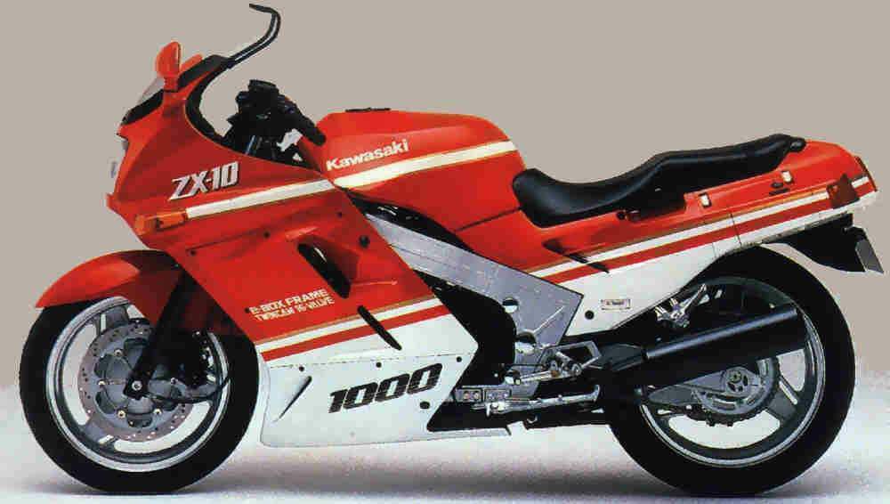 Kawasaki ZX-10 (1988) technical specifications